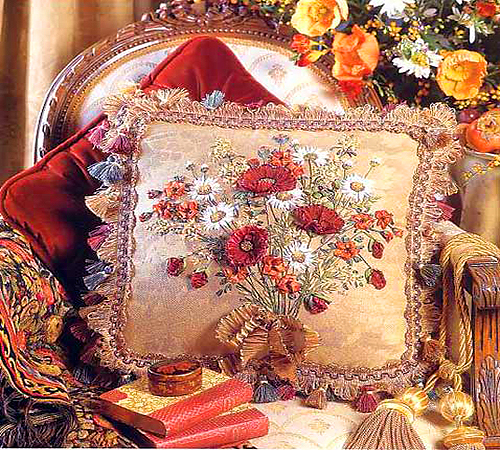 Декоративные красивые подушки своими руками